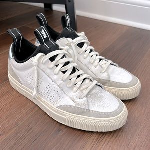 P448 Men’s Distressed Soho Sock Sneaker - 42